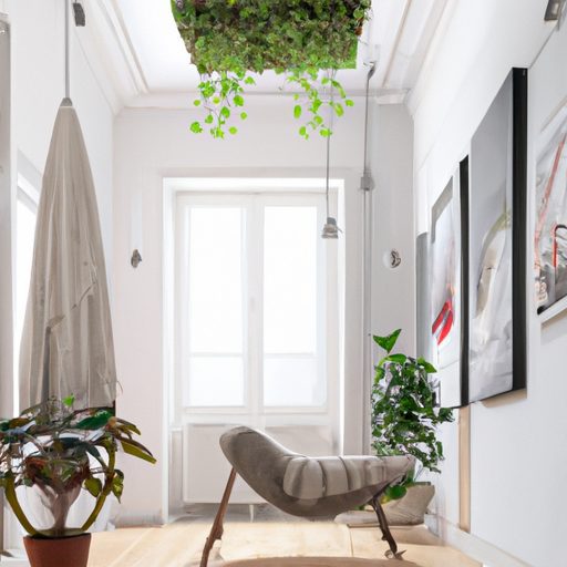 a beautiful apartment with hanging plant 512x512 782758