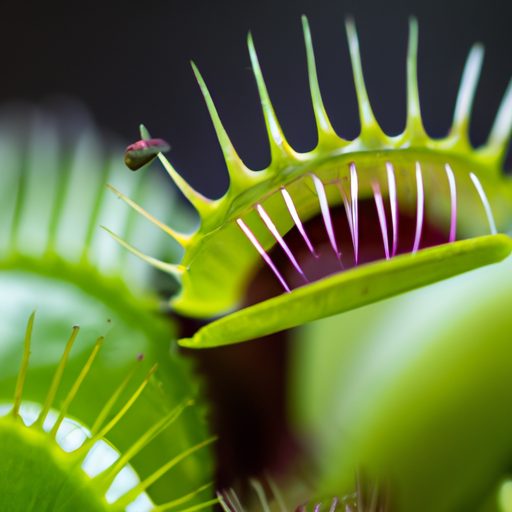 a close up photo of a venus flytrap with 512x512 23578950