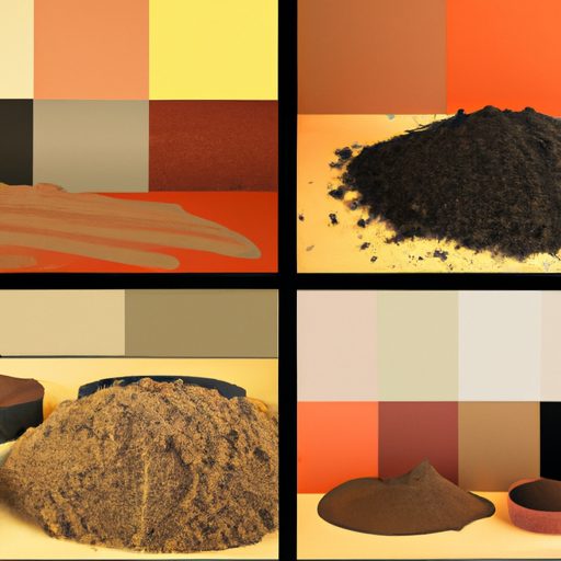 a collage of different soil samples phot 512x512 95146781