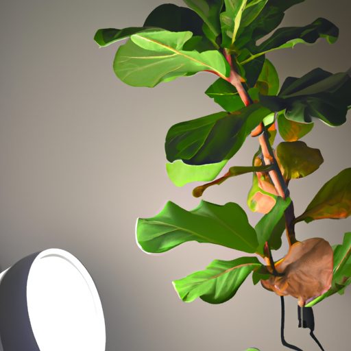 a fiddle leaf fig plant under a hanging 512x512 69727482