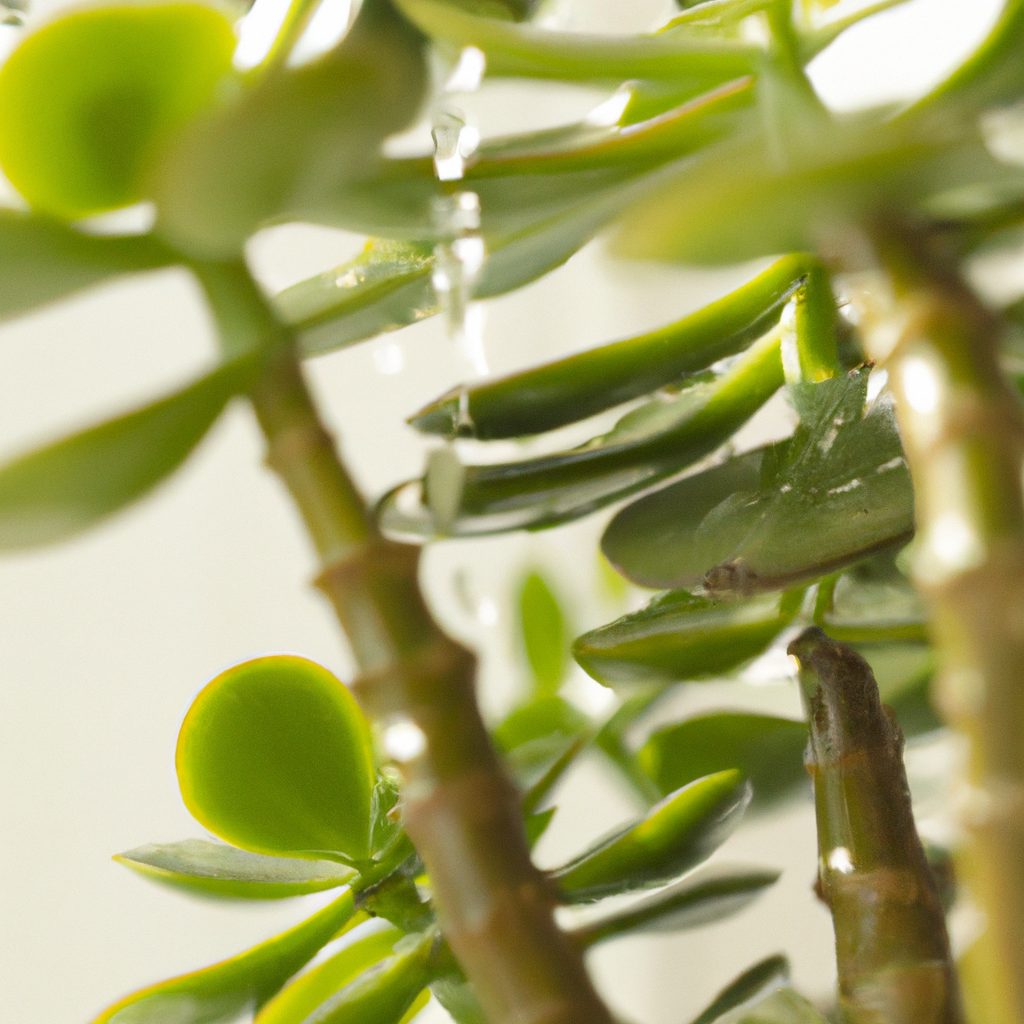 Die perfekte Bewässerung für Jade-Pflanzen