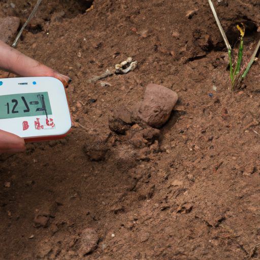 a person checking soil moisture level ph 512x512 59974787