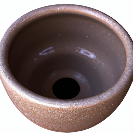 a round ceramic pot with drainage holes 512x512 12877618