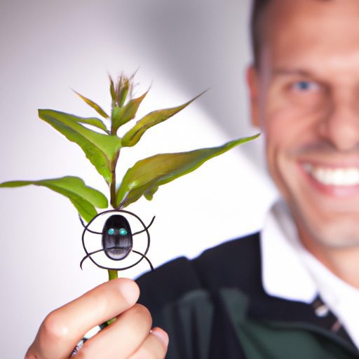 a smiling plant next to a licensed pest 512x512 80752826