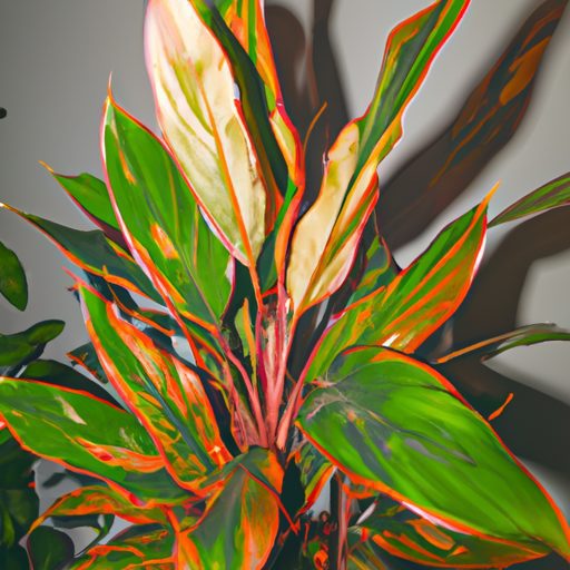 a tall colorful croton plant indoors pho 512x512 41184487