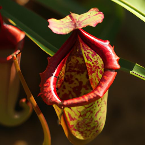 a vibrant pitcher plant ensnaring insect 512x512 87134558