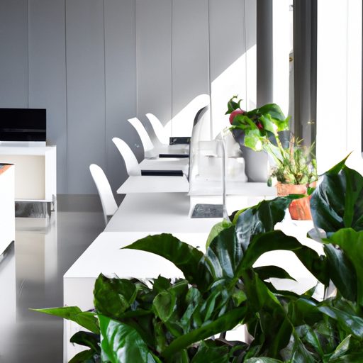 an office space filled with lush green p 512x512 79882629
