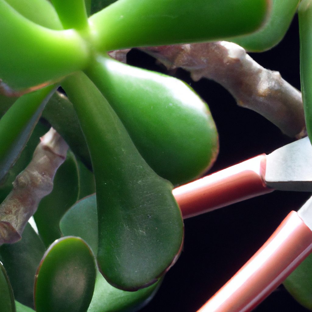 how to prune jade plant