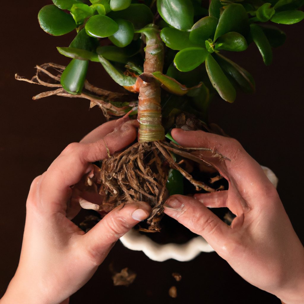 how to repot jade plant