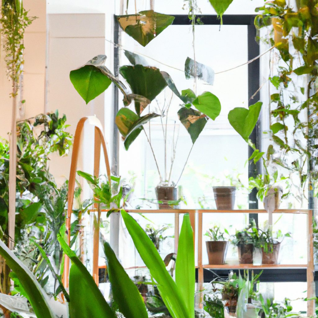 indoor plants to enhance the living room atmosphere 2
