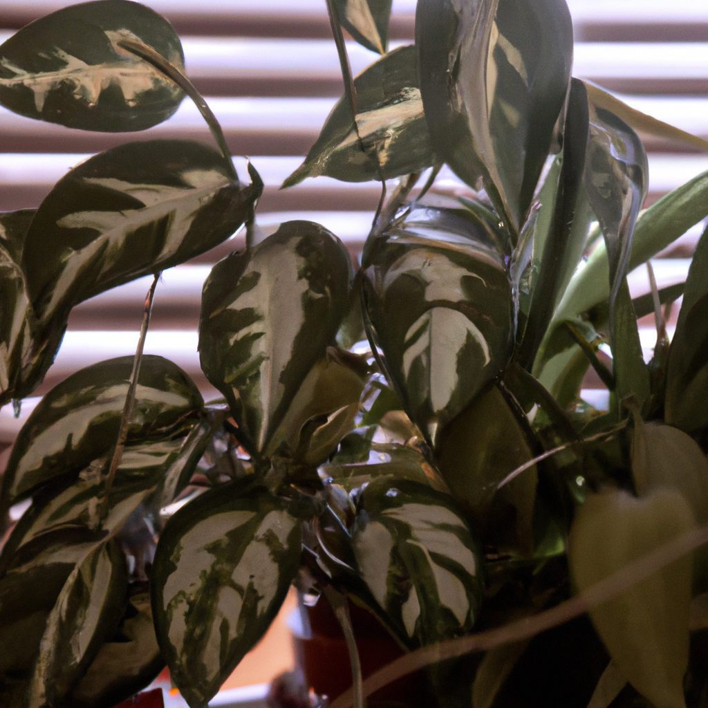 indoor plants with variegated leaves