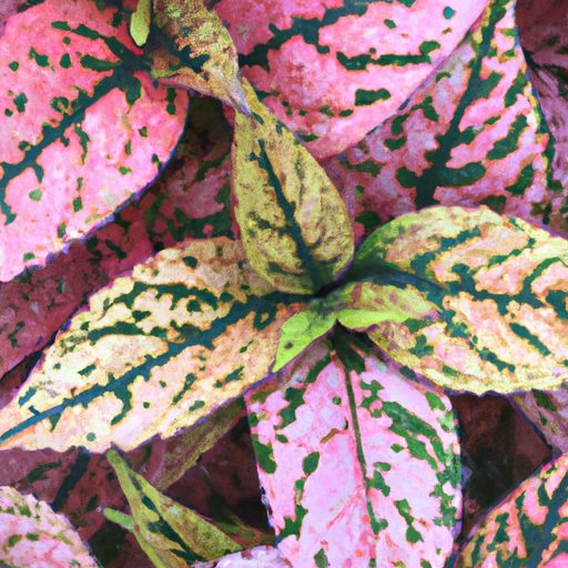 variegated leaves natures painted canvas 512x512 74522165