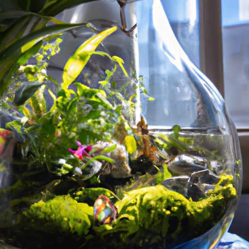 a beautifully crafted terrarium with lus 512x512 64478749