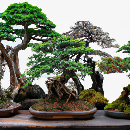 a captivating bonsai forest in bloom pho 512x512 74177101