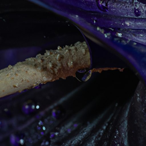 a close up of a bat flower surrounded by 512x512 71277644