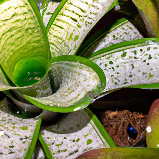 a close up of a bromeliad plant with wat 512x512 6192614
