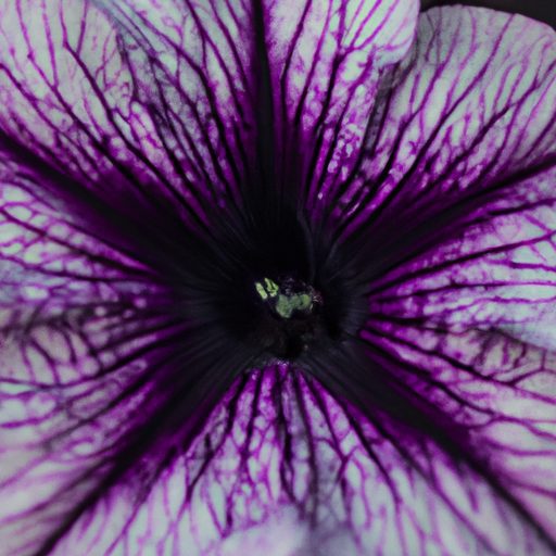 a close up of a deep purple petunia with 512x512 17027471