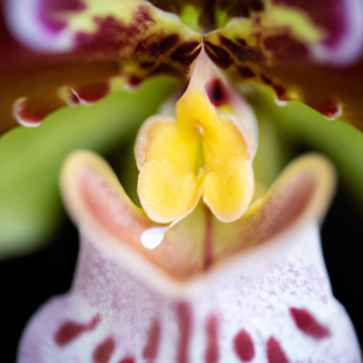 a close up of a monkey orchid showcasing 512x512 15084836