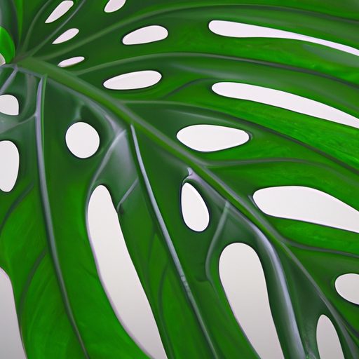 a close up of a monstera adansonii leaf 512x512 7651707