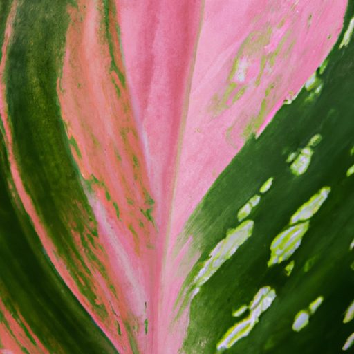 a close up of a philodendron pink prince 512x512 14889340