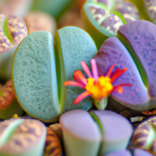 a close up of a vibrant lithops plant wi 512x512 10645089