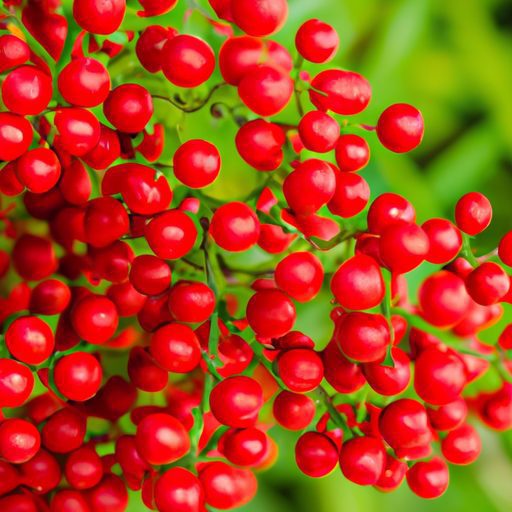 a close up of vibrant red nandina berrie 512x512 54388335
