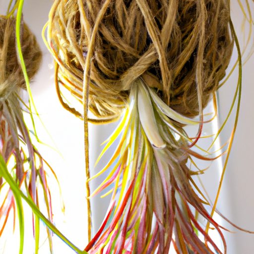 a cluster of vibrant air plants suspende 512x512 75941590