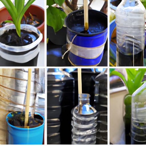 a collage of different diy self watering 512x512 34085854