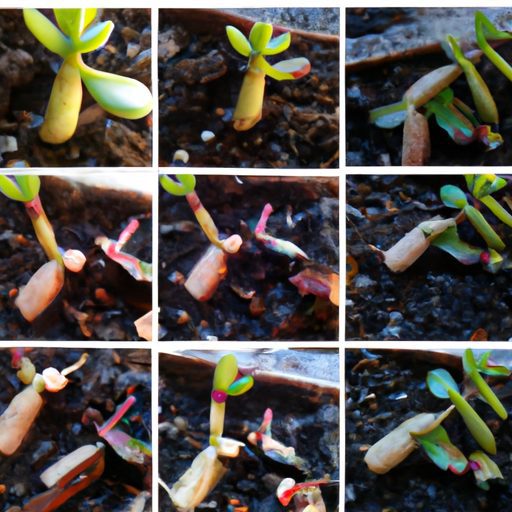 a collage of various stages of crassula 512x512 78873470