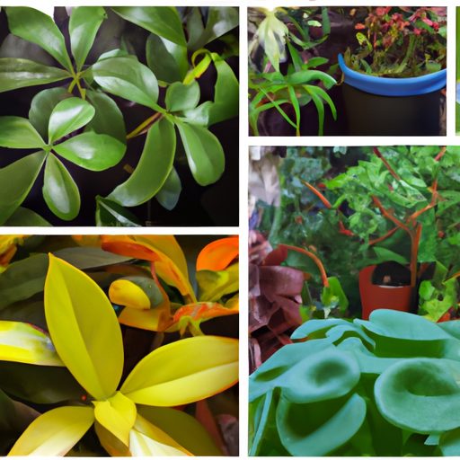a collage of vibrant indoor plants photo 512x512 70093339