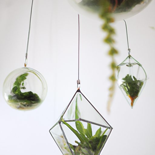 a collection of hanging glass terrariums 512x512 89187251