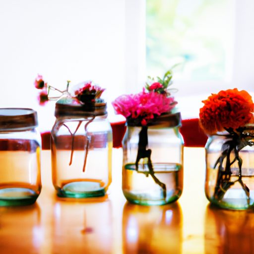 a collection of mason jars filled with v 512x512 37190682