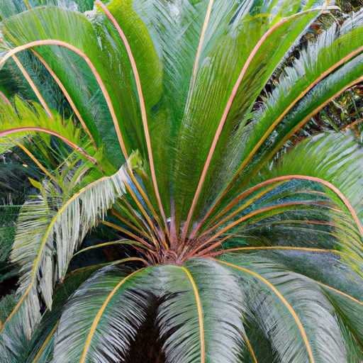 a lush and thriving sago palm surrounded 512x512 75251746