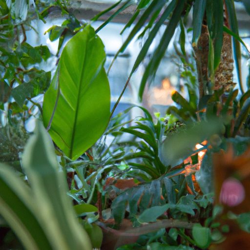 a lush green indoor jungle thriving phot 512x512 75625409