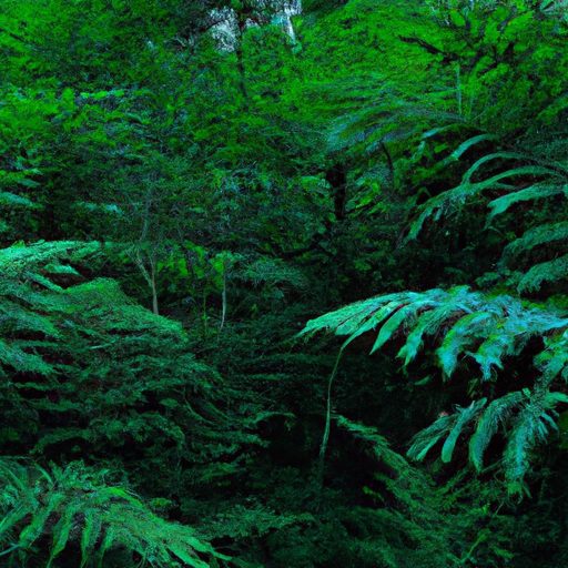 a lush green jungle with towering ferns 512x512 6851944