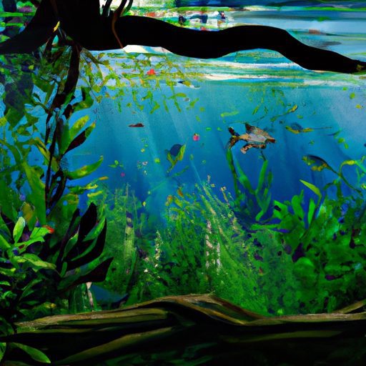 a lush green underwater jungle oasis pho 512x512 41874735