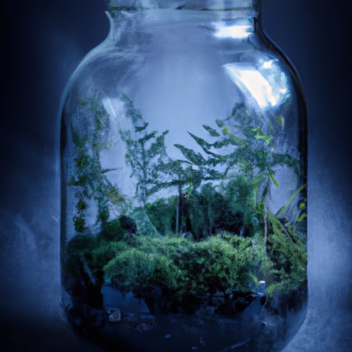 a magical forest in a jar photorealistic 512x512 76122395