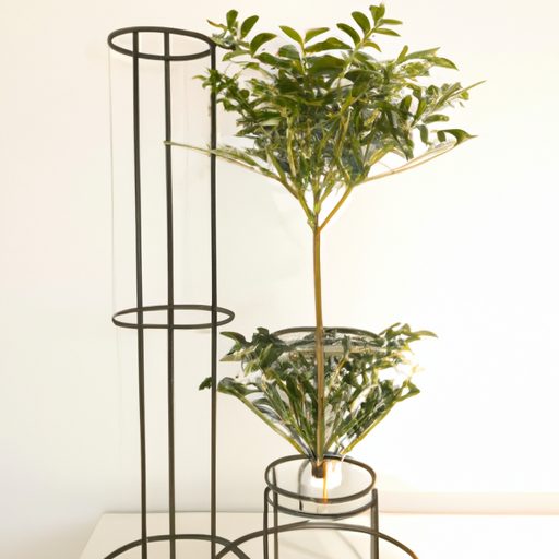 a metal wire plant stand displaying vibr 512x512 18038785