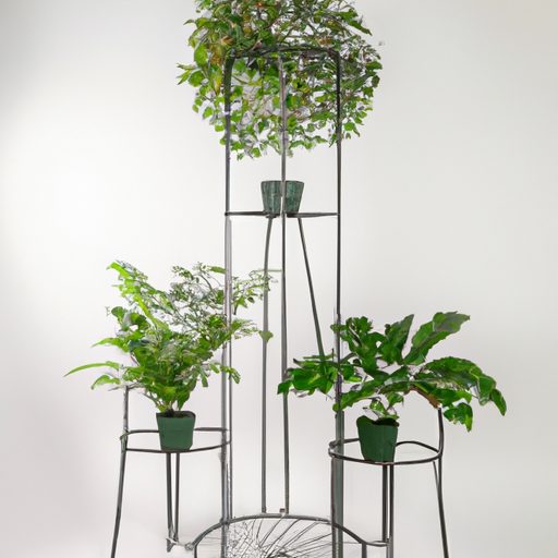 a metal wire plant stand displaying vibr 512x512 18418557