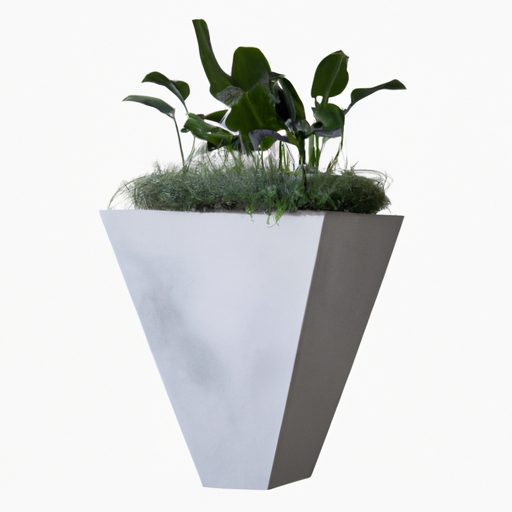 a modern sleek corner planter display ph 512x512 73505906