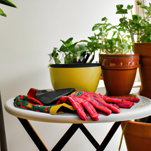 a pair of colorful gardening gloves and 512x512 15250432