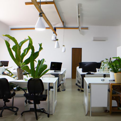 a serene office space filled with lush g 512x512 88019115