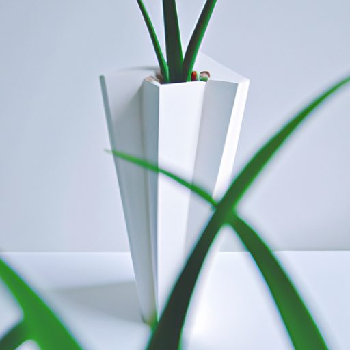 a sleek white ceramic plant pot with sha 512x512 25500290