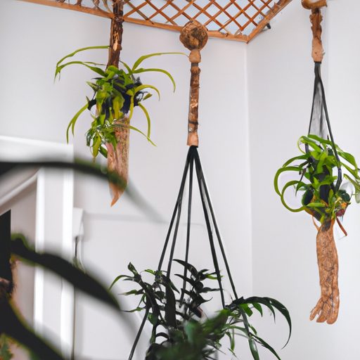 a small apartment with macrame plant hol 512x512 64717639