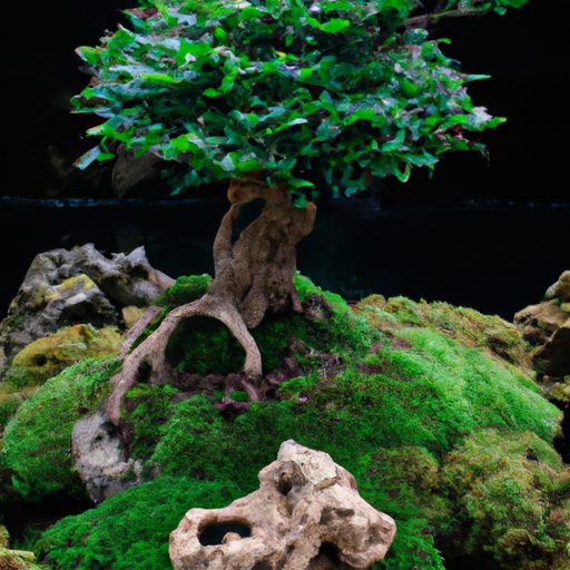 a small boxwood bonsai tree sitting peac 512x512 88092627