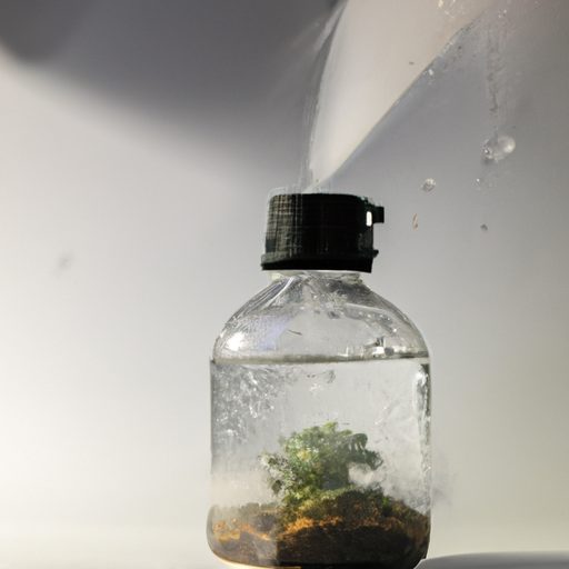 a terrarium with a droplet filled spray 512x512 20201244