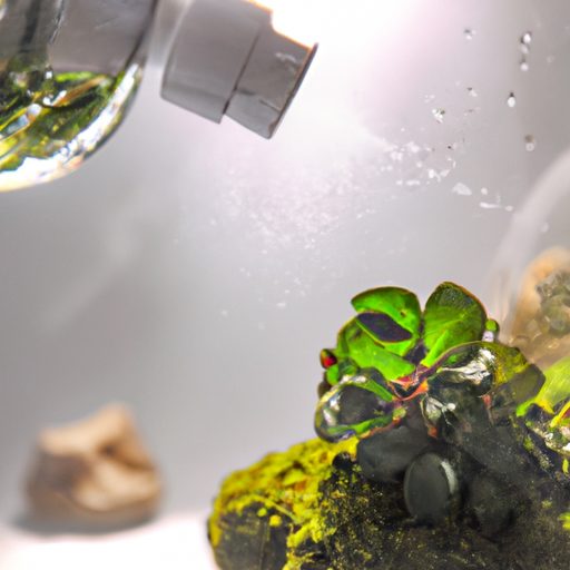 a terrarium with a droplet filled spray 512x512 22619959