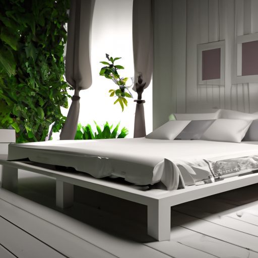 a tranquil bedroom with lush green plant 512x512 65689736