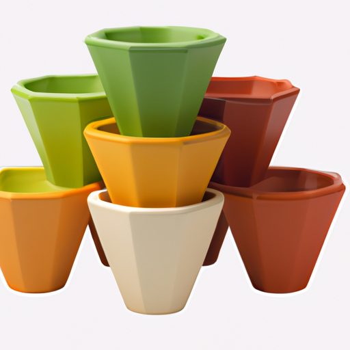 a variety of colorful flower pots photor 512x512 10828858