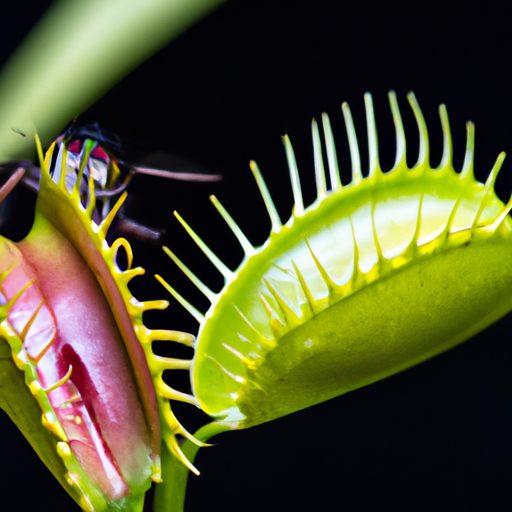 a venus flytrap with an insect caught in 512x512 34982895